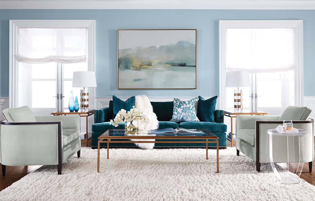 Riviera Retreat Living Room | Living Room Ideas | Ethan Allen Canada