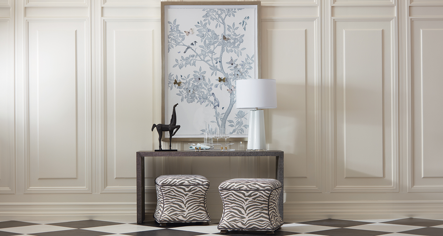 Echo of Art Deco Entryway | Art Deco Entryway Ideas | Ethan Allen Canada