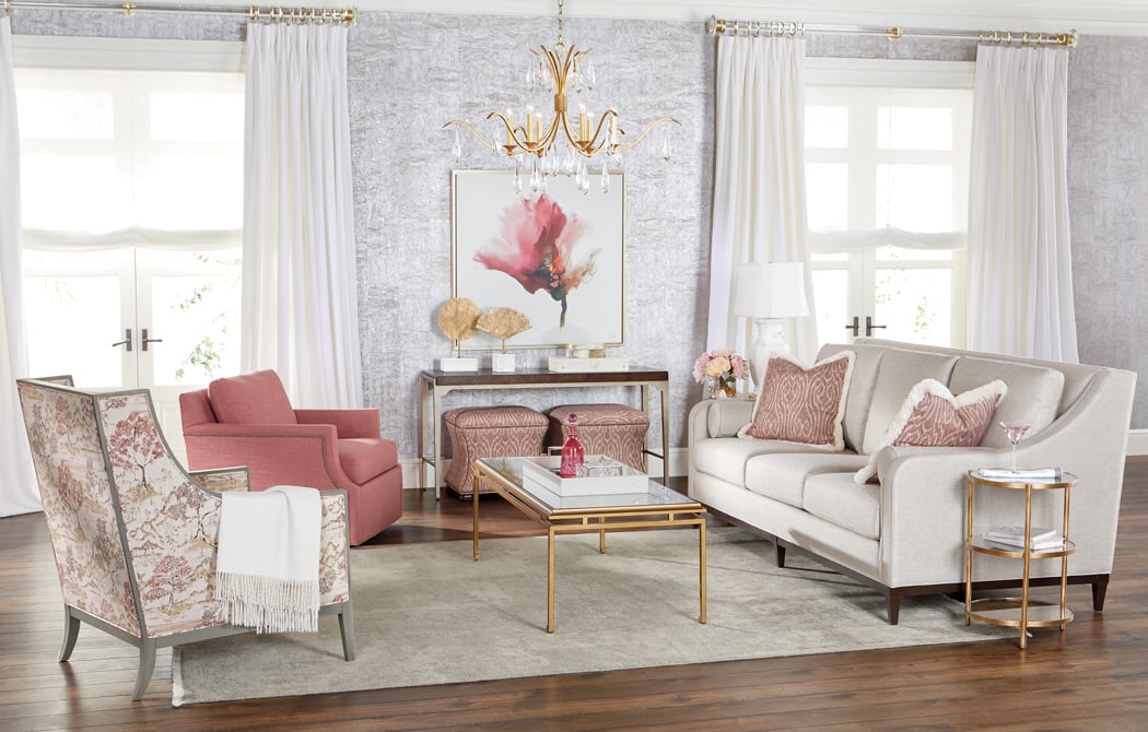 Groupings Living Room Pink Living Room Ideas Ethan Allen Canada