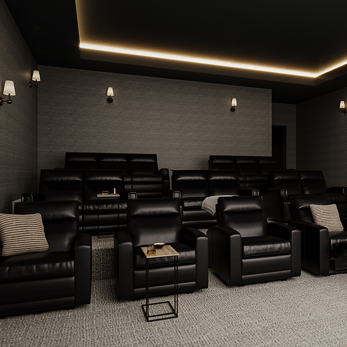 Dazzle Any Audience Media Room Tile