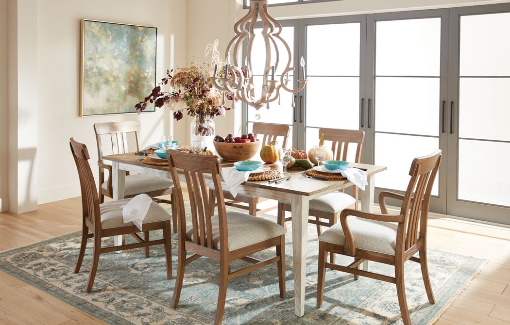 Country-Chic Dining Room | Dining Room Designs | Ethan Allen