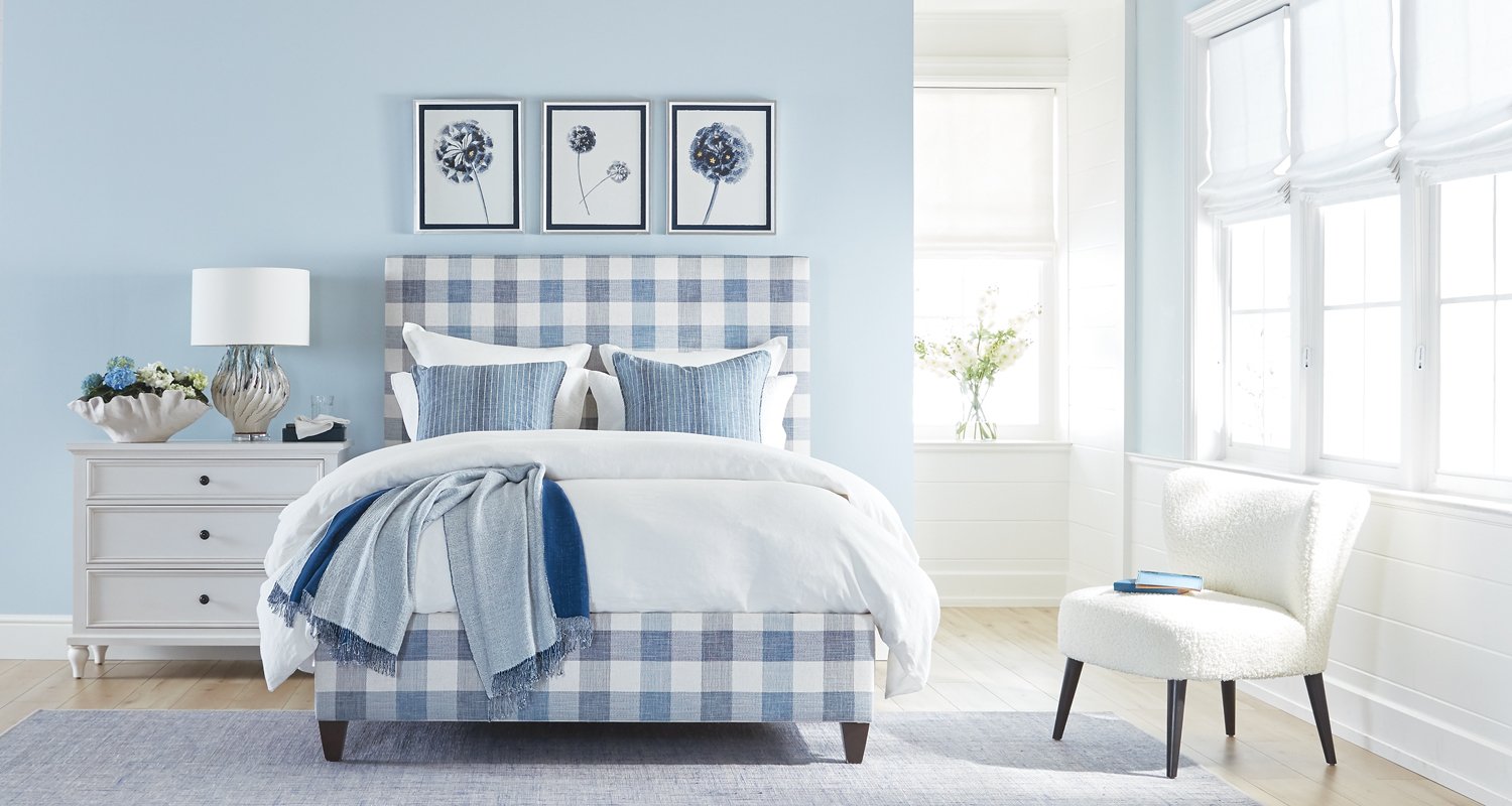 Gorgeously Gingham Bedroom Main Image