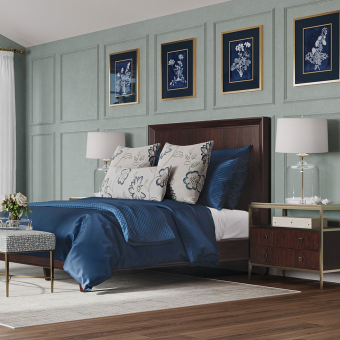 Blissfully Balanced Bedroom Tile