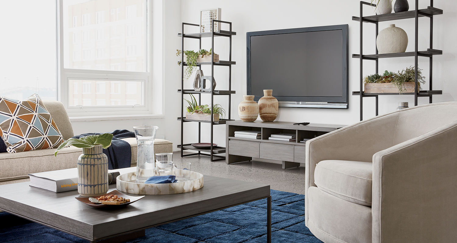 TV Room with a Modern Vibe Main Image