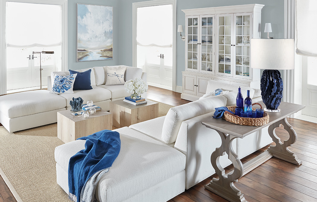 Crafted for Casual Living Room Ethan Allen