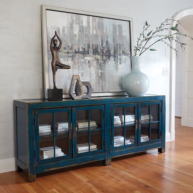 Calm. Collected. Composed. Entryway