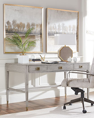 Modular home office furniture outlet collections