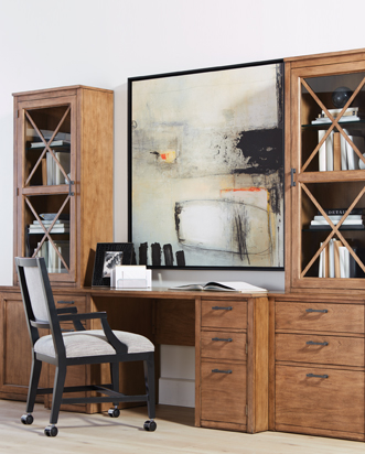 Modular home online office systems