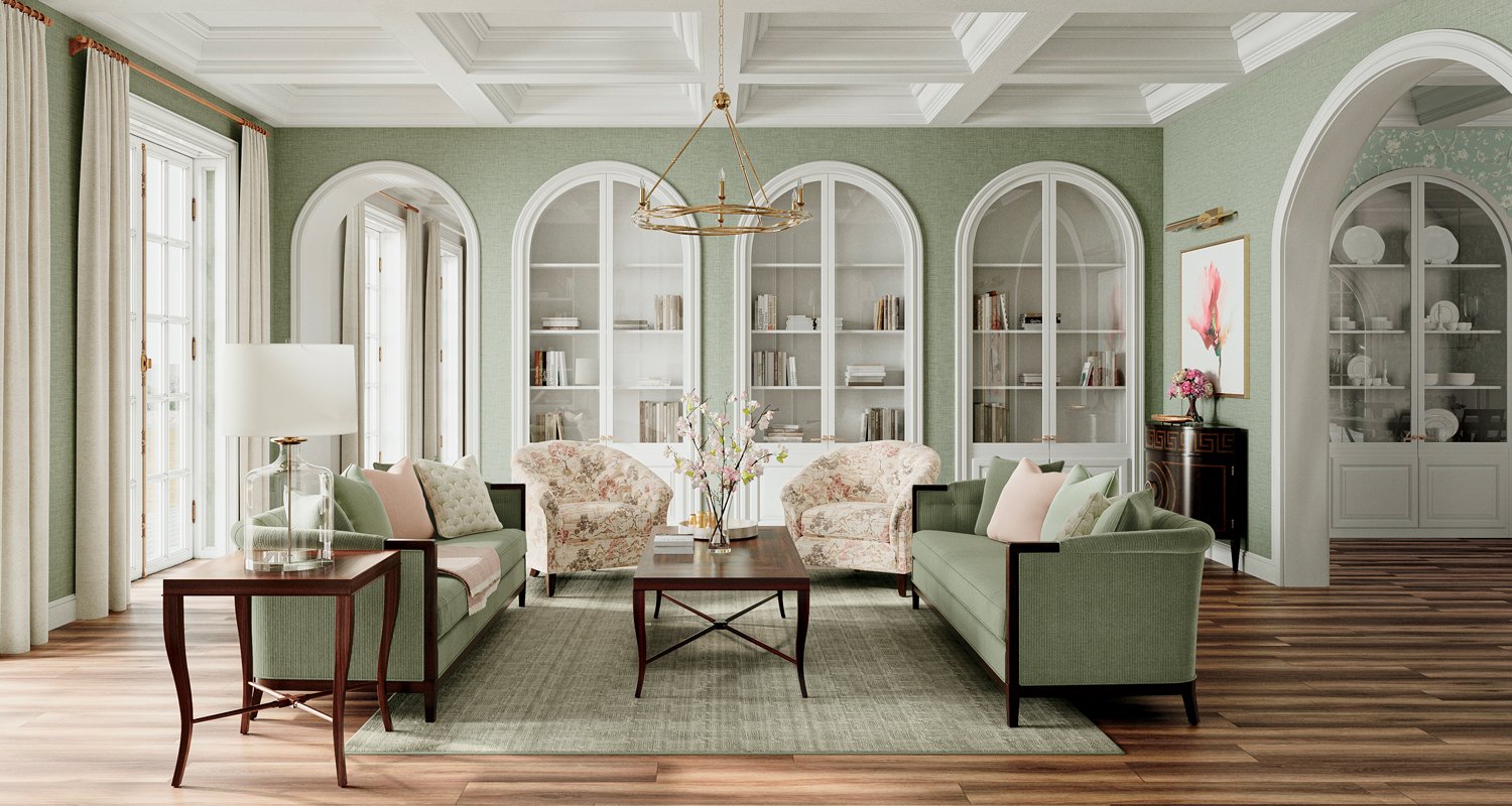 Posh & Peaceful Living Room  Main Image