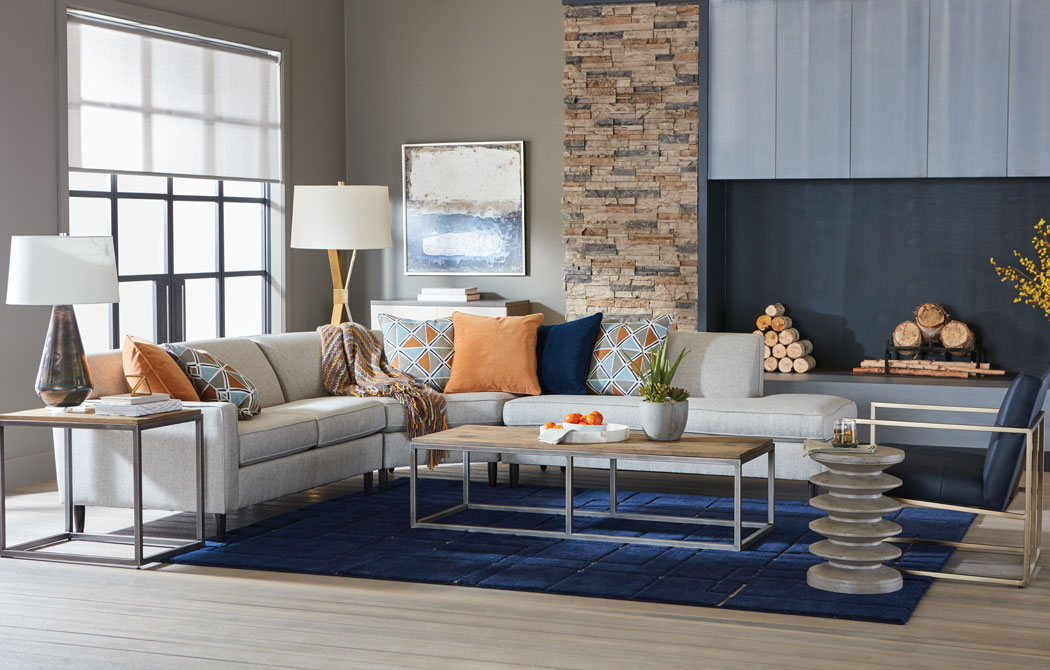 Mid Mod Comfort Living Room Ethan Allen