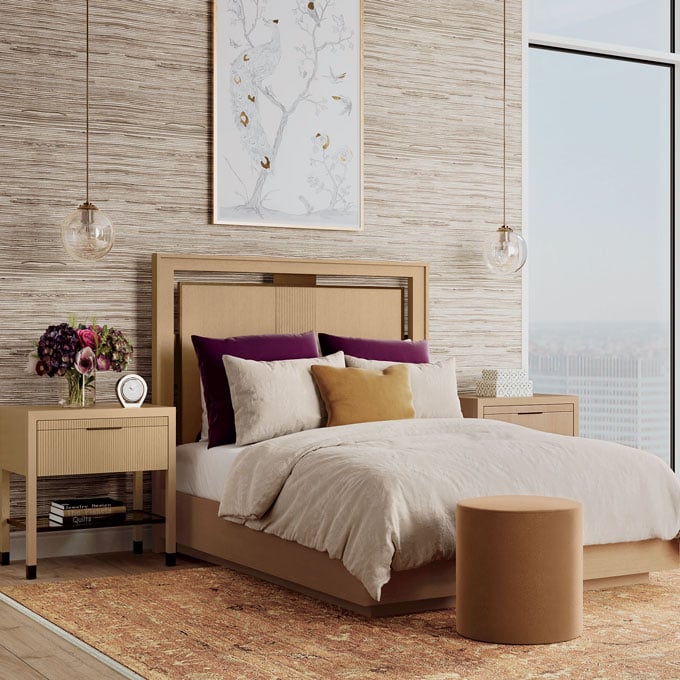 Part of the Skyline Bedroom Tile