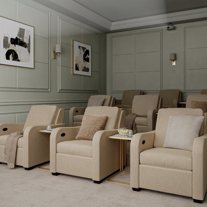 Screen Time You Can Feel Good About Home Theater Tile