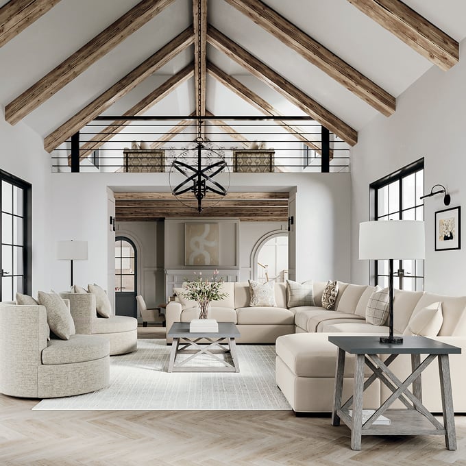 A Fresh Start Awaits Living Room Tile