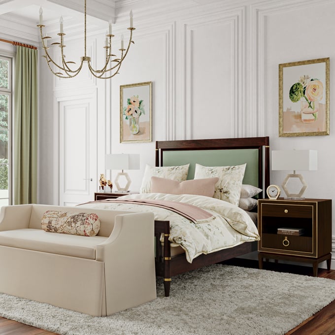 Delight in the Details Bedroom Tile