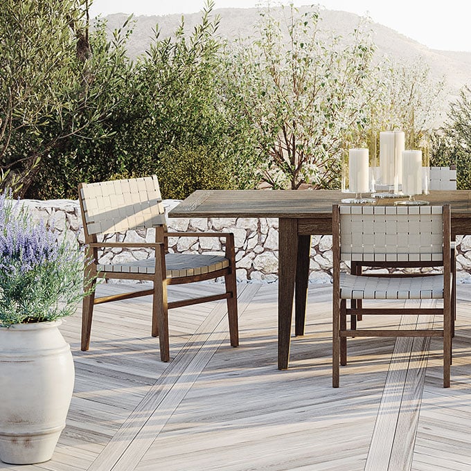 Desert Resort Outdoor Dining Room