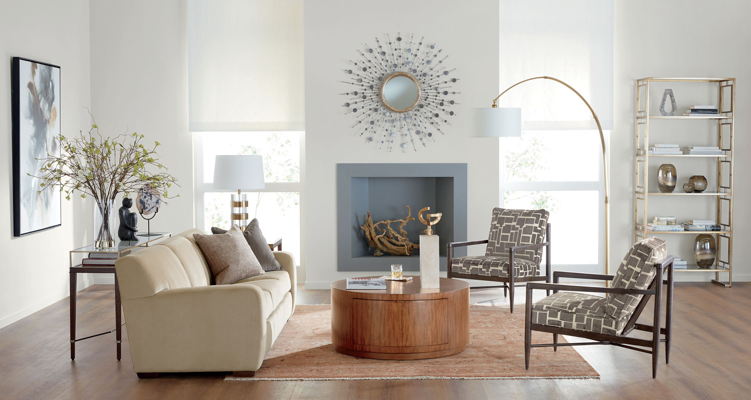 Exuberantly Modern Living Room Main Image