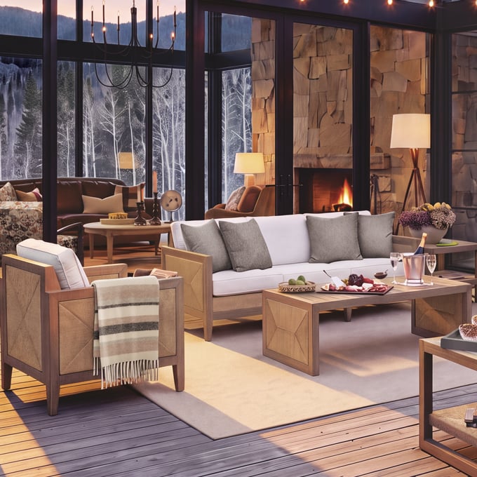 Outdoor Luxury Outdoor Living Room Tile