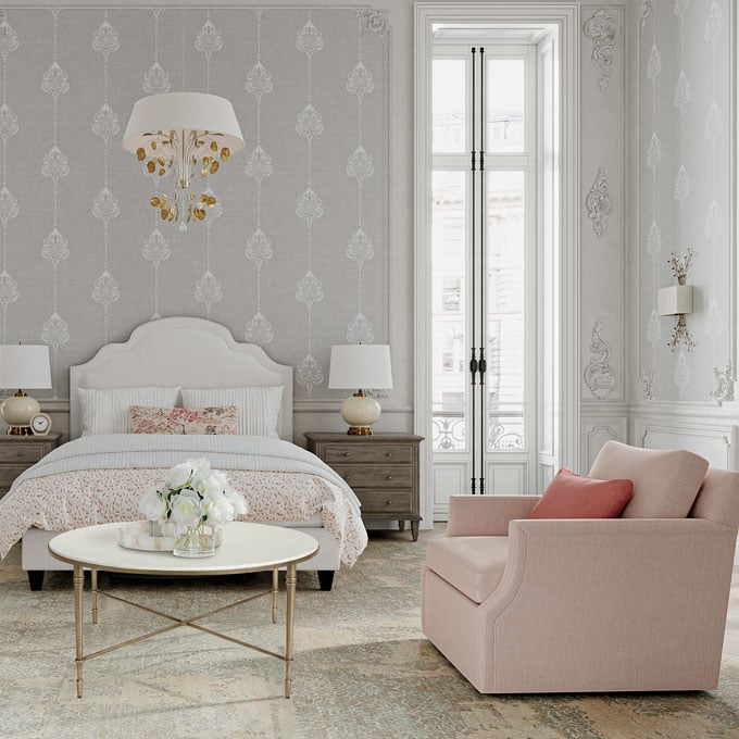 Artfully Connected Bedroom Tile