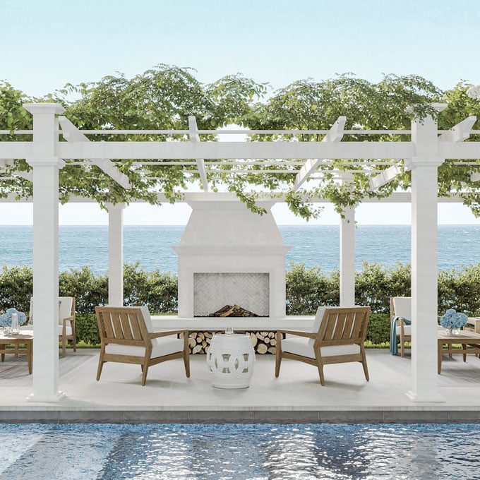 Take to the Sea Outdoor Lounge