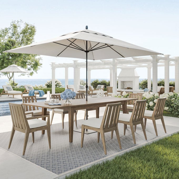 Stay on the Shore Outdoor Dining Room