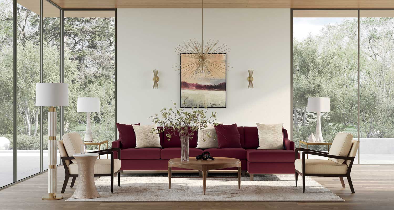 Modern-Classic Medley Living Room  Main Image