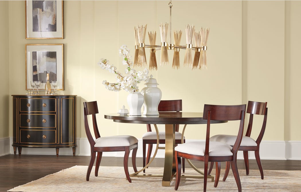 Gold-Toned Glamour Dining Room Main Image